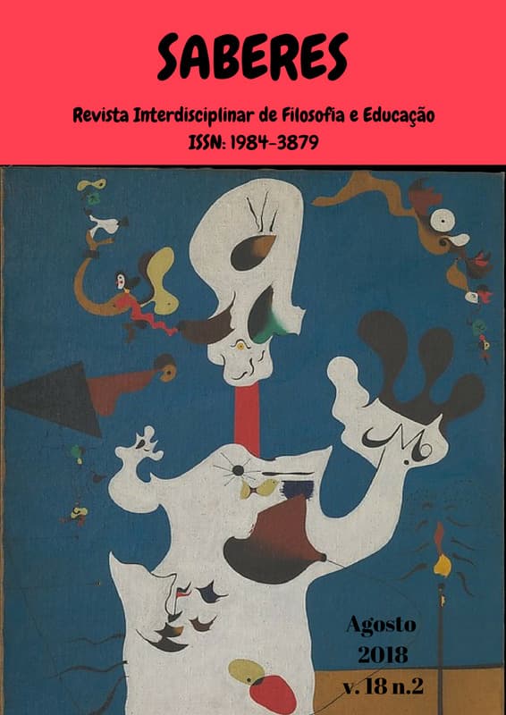 Saberes: Revista interdisciplinar de Filosofia e Educação - Saberes: Filosofia e Educação, v. 18 n. 2 (2018)