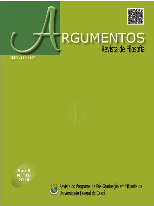 Argumentos - Revista de Filosofia - n. 16