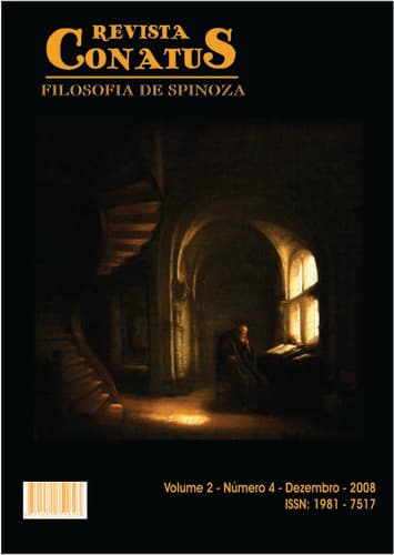 Revista Conatus - Filosofia de Spinoza (ISSN 1981-7509) - Revista Conatus - Filosofia de Spinoza, v. 2 n. 4 - Dezembro (2008)