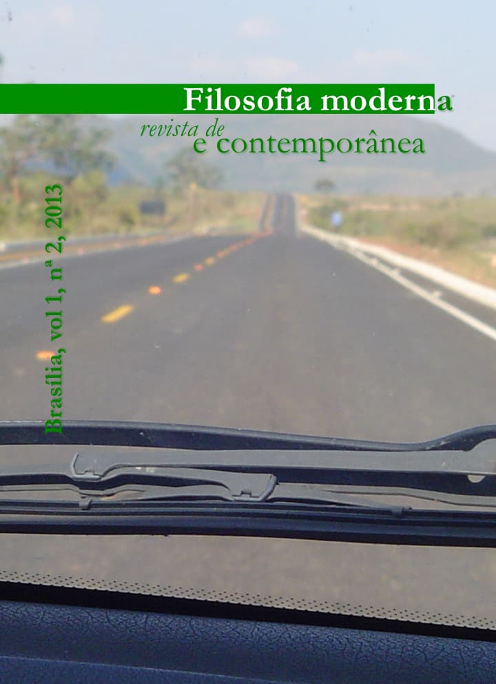 Revista de Filosofia Moderna e Contemporânea - v. 1 n. 2 (2013)