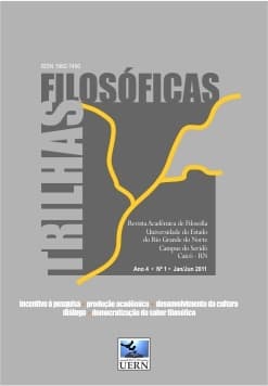 Trilhas Filosóficas, v. 4 n. 1 (2011)