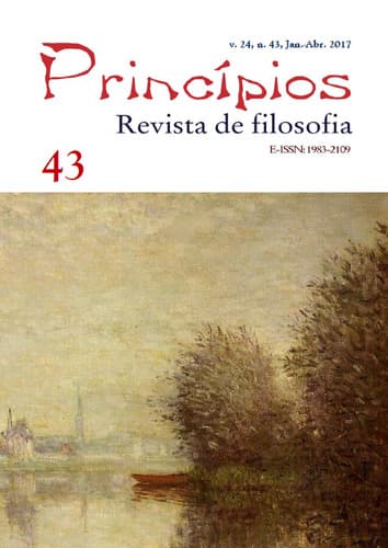 Princípios: Revista de Filosofia (UFRN), v. 24 n. 43 (2017)