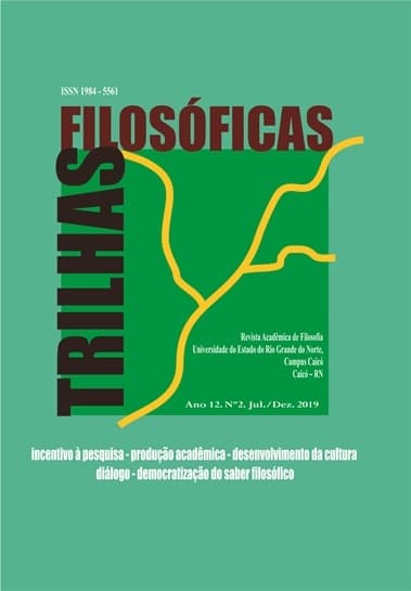 Trilhas Filosóficas: Fluxo Contínuo, v. 12 n. 2 (2019)