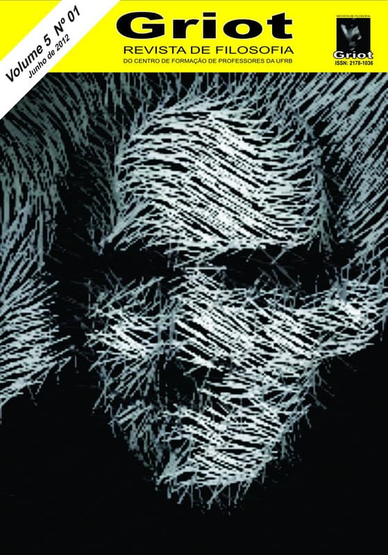 Griot : Revista de Filosofia - v. 5 n. 1 (2012)