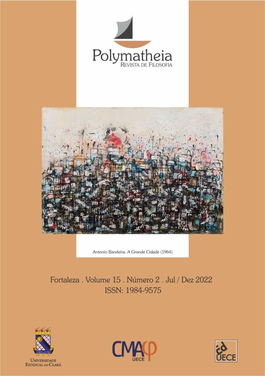 Polymatheia - Revista de Filosofia - V. 15, n. 2 Jul/Dez 2022, v. 15 n. 2 (2022)
