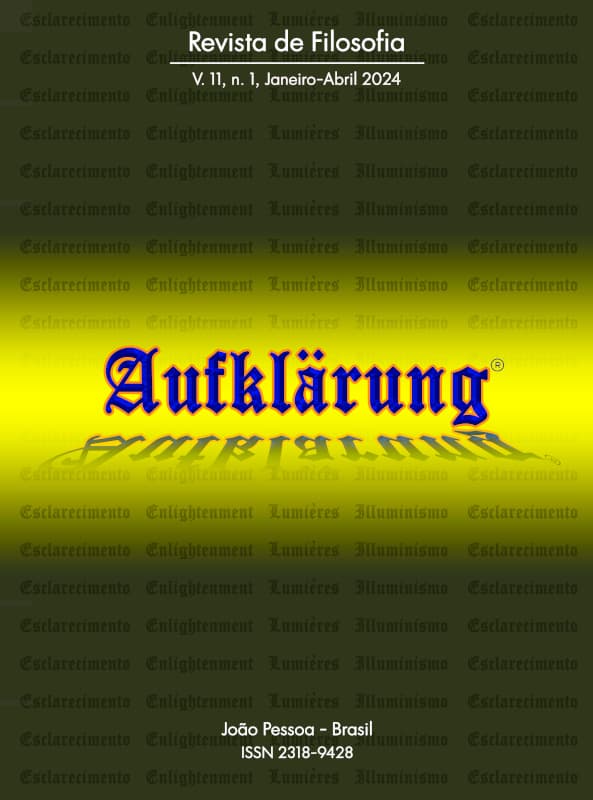 Aufklärung: journal of philosophy - v. 11 n. 1 (2024)
