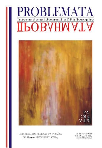 Problemata - Revista Internacional de Filosofia - v. 5 n. 2 (2014)