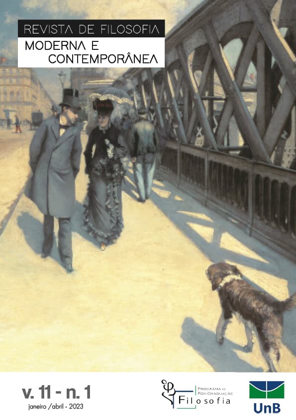 Revista de Filosofia Moderna e Contemporânea - Filosofia Francesa, v. 11 n. 1 (2023)