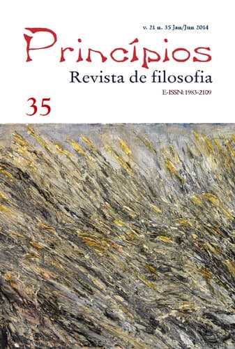 Princípios: Revista de Filosofia (UFRN) - Princípios: Revista de Filosofia, v. 21 n. 35 (2014)
