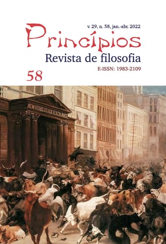 Princípios: Revista de Filosofia (UFRN), v. 29 n. 58 (2022)