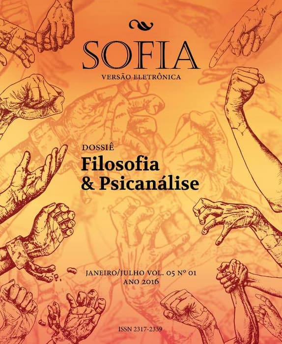 Dossiê Filosofia & Psicanálise, v. 5 n. 1 (2016)
