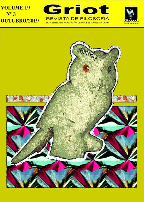 Griot : Revista de Filosofia - v. 19 n. 3 (2019)