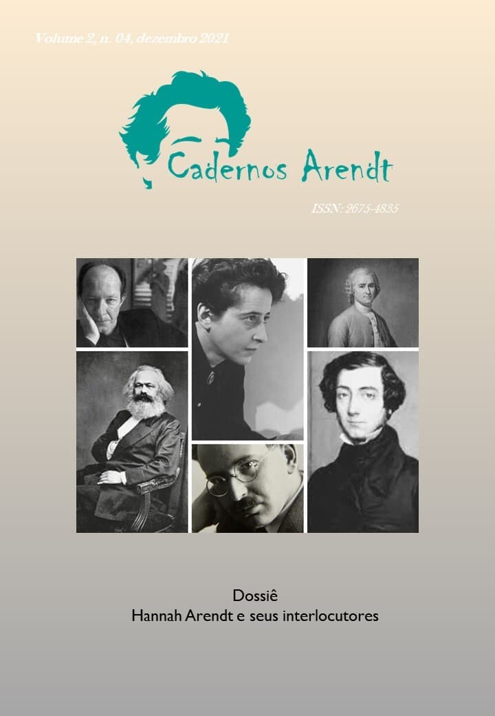 Cadernos Arendt - Dossiê: Hannah Arendt e seus interlocutores, v. 2 n. 4 (2021)