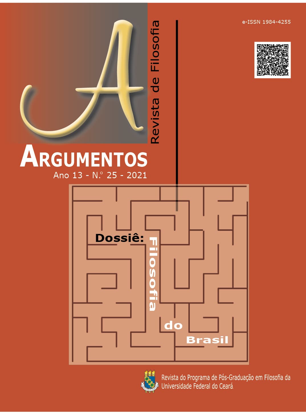 Argumentos - Revista de Filosofia - Dossiê Filosofia do Brasil, n. 25 (2021)