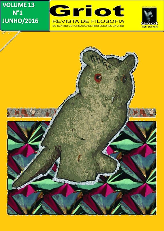 Griot : Revista de Filosofia - v. 13 n. 1 (2016)