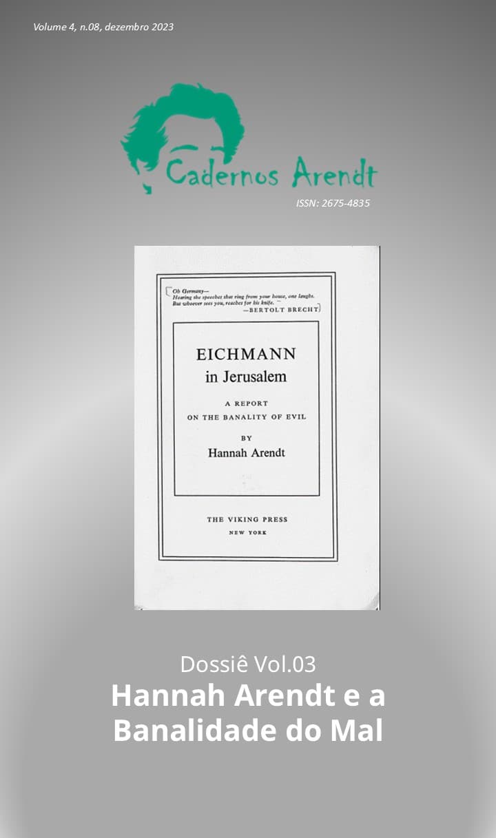 Cadernos Arendt - Dossiê: A banalidade do mal, V.03, v. 5 n. 10 (2024)