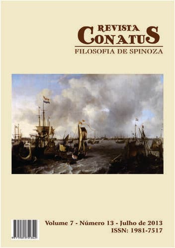 Revista Conatus - Filosofia de Spinoza (ISSN 1981-7509) - Revista Conatus - Filosofia de Spinoza, v. 7 n. 13 - Julho (2013)