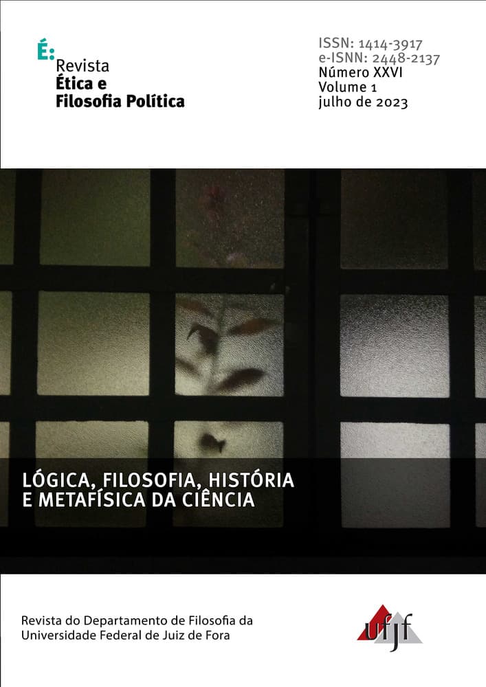 Revista Ética e Filosofia Política - Lógica, Filosofia, História e Metafísica da Ciência, v. 1 n. 26 (2023)