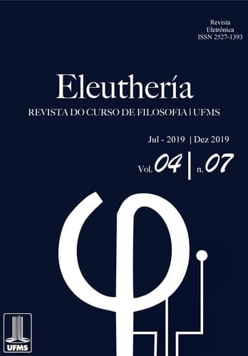 Eleuthería - Revista do Mestrado Profissional em Filosofia da UFMS - v. 4 n. 07 (2019)