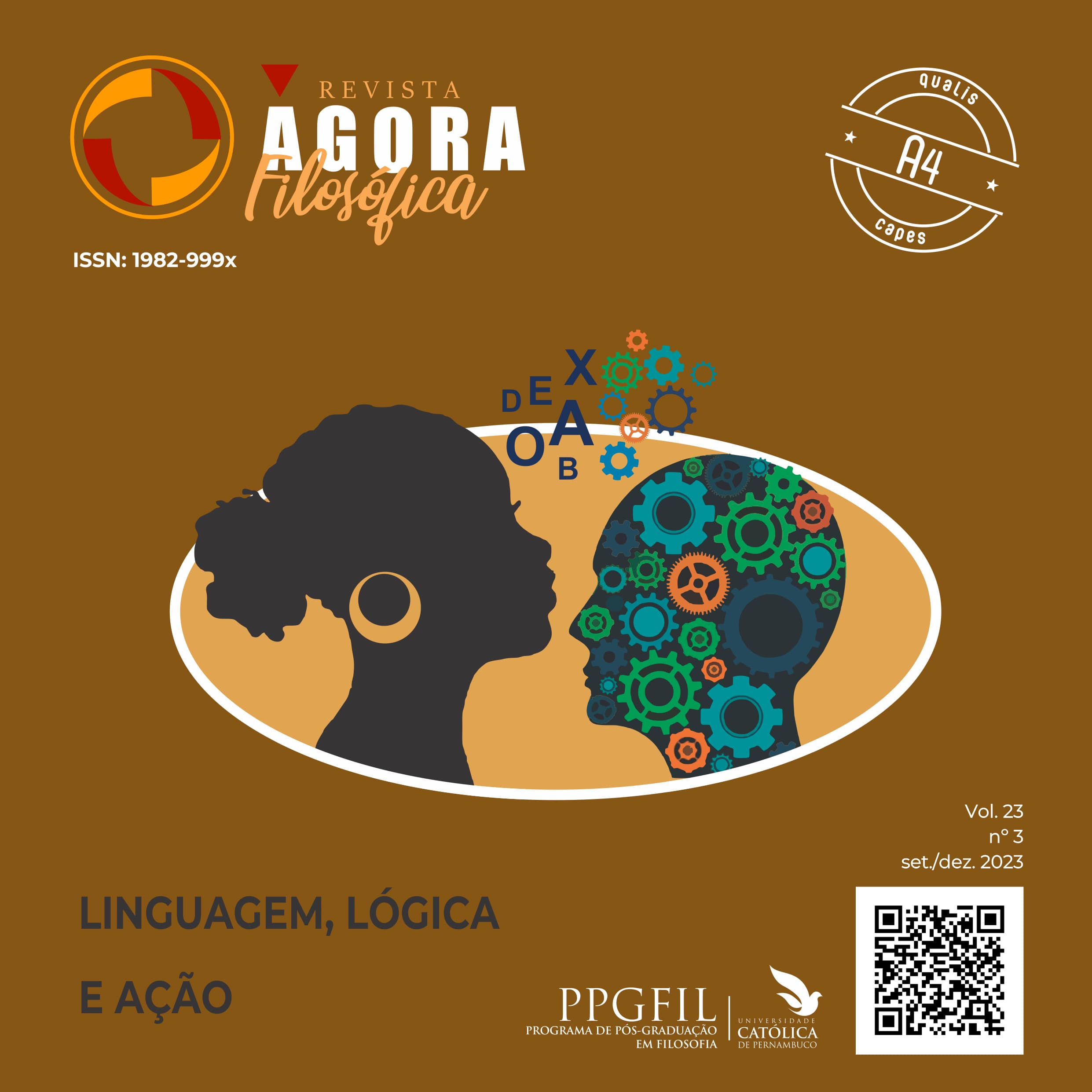 Revista Ágora Filosófica - Linguagem, Lógica e Ação, v. 24 n. 1 (2024)