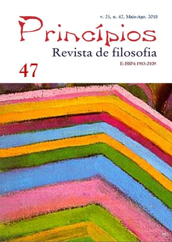 Princípios: Revista de Filosofia (UFRN), v. 25 n. 47 (2018)