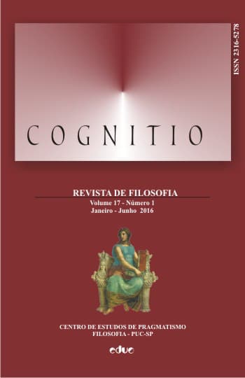 Cognitio: Revista de Filosofia - v. 17 n. 1 (2016)