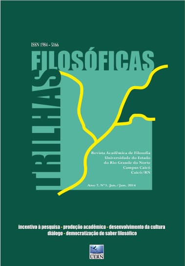 Trilhas Filosóficas, v. 7 n. 1 (2014)