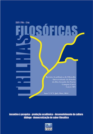 Trilhas Filosóficas, v. 7 n. 2 (2014)