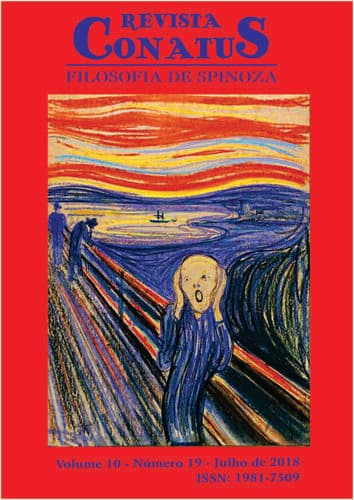 Revista Conatus - Filosofia de Spinoza (ISSN 1981-7509) - Revista Conatus - Filosofia de Spinoza, v. 10 n. 19 - Julho (2018)