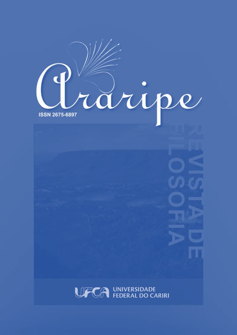ARARIPE — REVISTA DE FILOSOFIA  - - Araripe Revista de Filosofia ISSN 2675-6897, v. 3 n. 1 (2022)