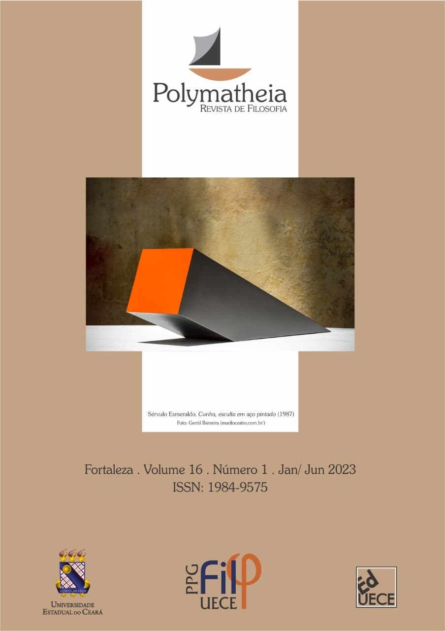 Polymatheia - Revista de Filosofia - Jan./Jun 2023: Filosofia da Técnica, v. 16 n. 1 (2023)