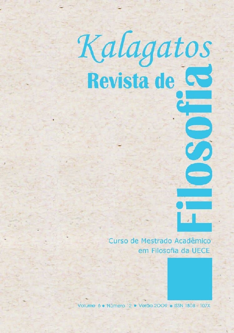 Kalagatos - Verão de 2009, v. 6 n. 12 (2009)