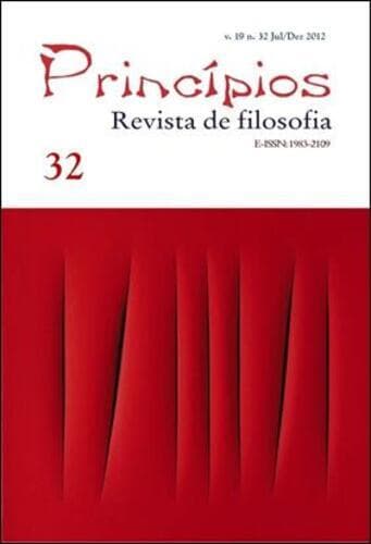 Princípios: Revista de Filosofia (UFRN) - Princípios: revista de filosofia, v. 19 n. 32 (2012)