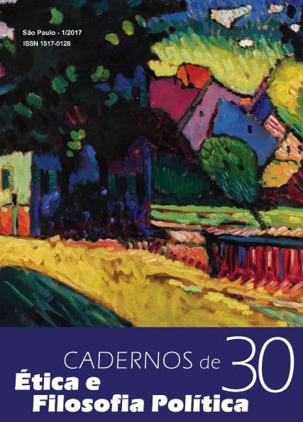 Cadernos de Ética e Filosofia Política - v. 1 n. 30 (2017)
