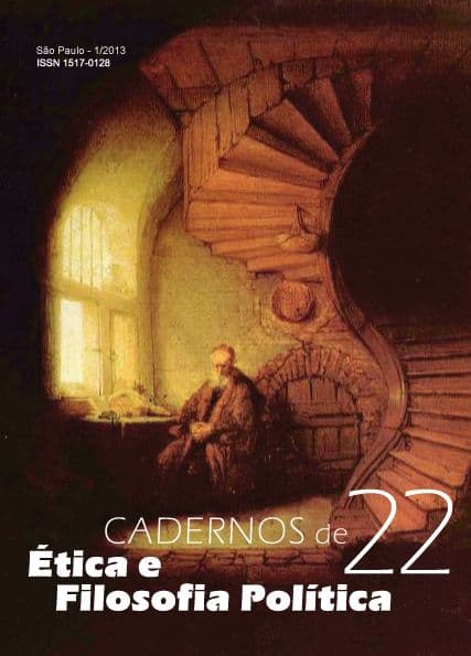 Cadernos de Ética e Filosofia Política - v. 1 n. 22 (2013)