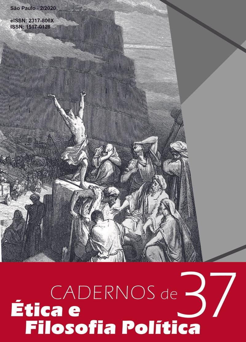 Cadernos de Ética e Filosofia Política - Varia e Dossiê Especial III Jornada de Ética e Filosofia Política: Os fins da política, v. 2 n. 37 (2020)