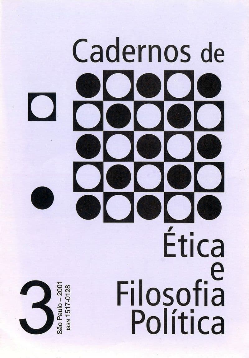 Cadernos de Ética e Filosofia Política - v. 1 n. 03 (2001)