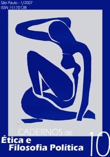 Cadernos de Ética e Filosofia Política - v. 1 n. 10 (2007)