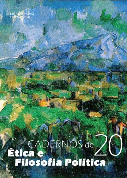 Cadernos de Ética e Filosofia Política - v. 1 n. 20 (2012)