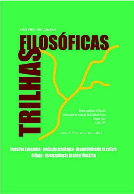 Trilhas Filosóficas, v. 10 n. 1 (2017)