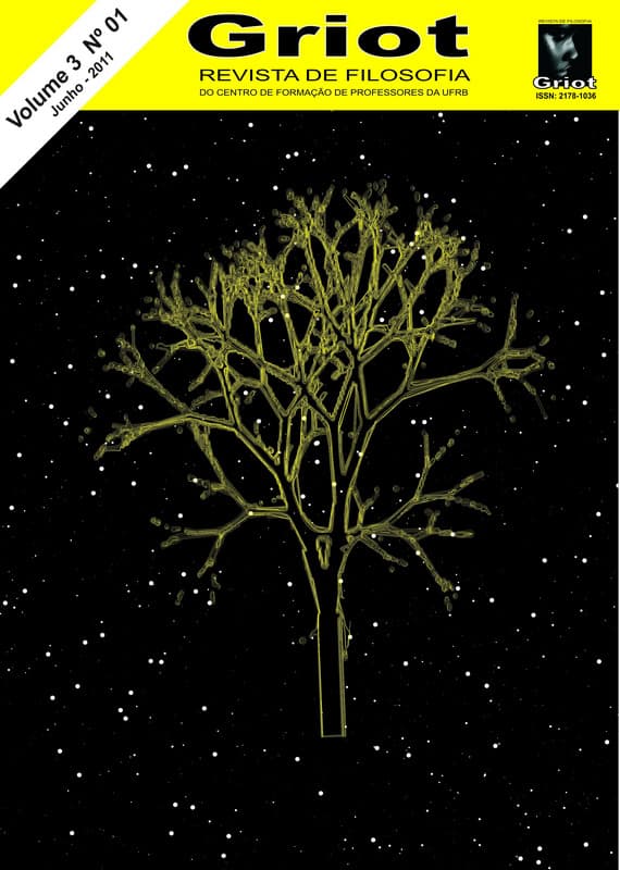 Griot : Revista de Filosofia - v. 3 n. 1 (2011)