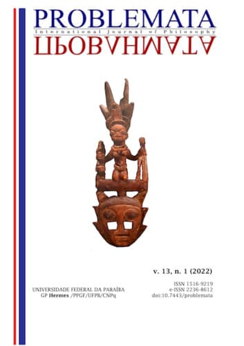 Problemata - Revista Internacional de Filosofia - v. 13 n. 1 (2022)