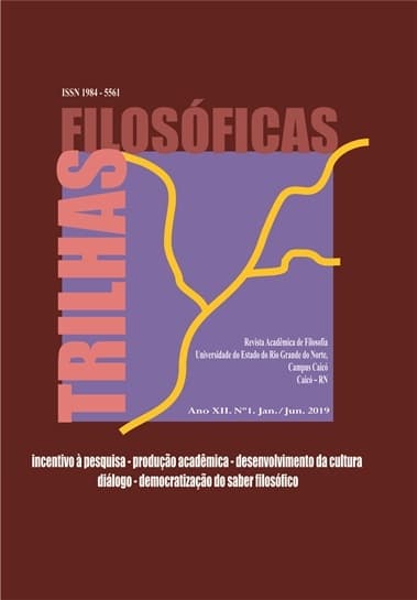 Trilhas Filosóficas: Dossiê Introdução à filosofia e Filosofia do ensino de filosofia, v. 12 n. 1 (2019)