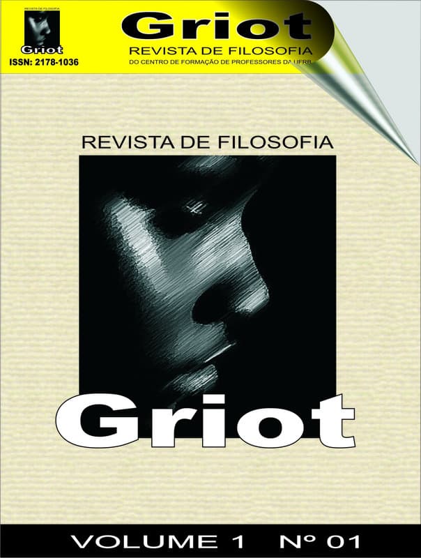 Griot : Revista de Filosofia - v. 1 n. 1 (2010)
