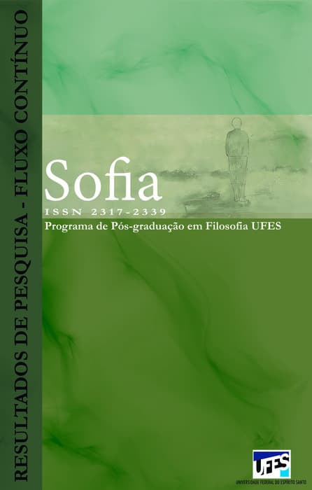 Sofia - Resultados de pesquisa: Artigos de fluxo contínuo, v. 10 n. 2 (2021)