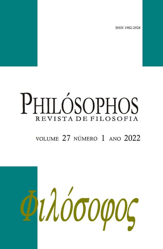 Philósophos - Revista de Filosofia - Philósophos - Edição Temática: Filosofia Medieval, v. 27 n. 1 (2022)