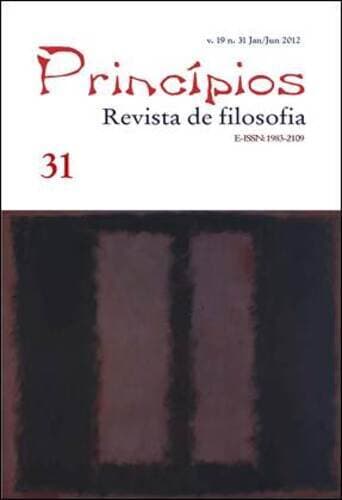 Princípios: Revista de Filosofia (UFRN) - Princípios: revista de filosofia, v. 19 n. 31 (2012)