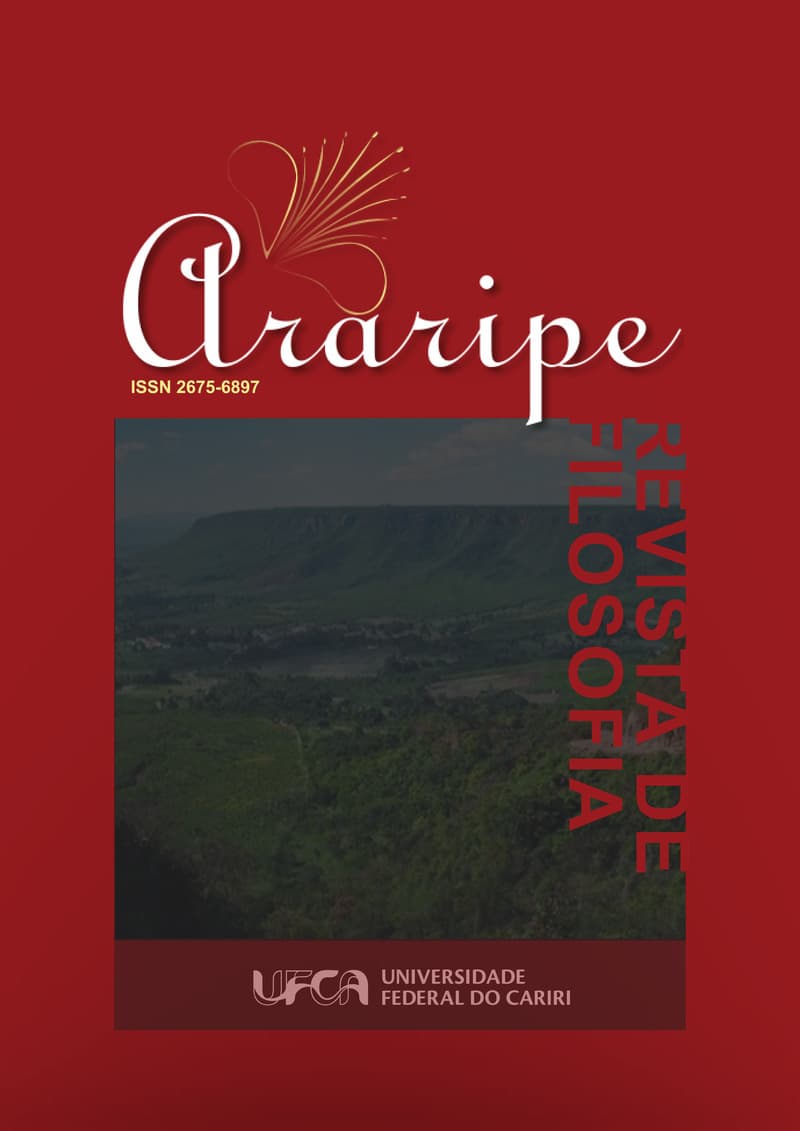 ARARIPE — REVISTA DE FILOSOFIA  - - Araripe Revista de Filosofia  ISSN 2675-6897, v. 2 n. 1 (2021)