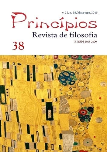Princípios: Revista de Filosofia (UFRN), v. 22 n. 38 (2015)