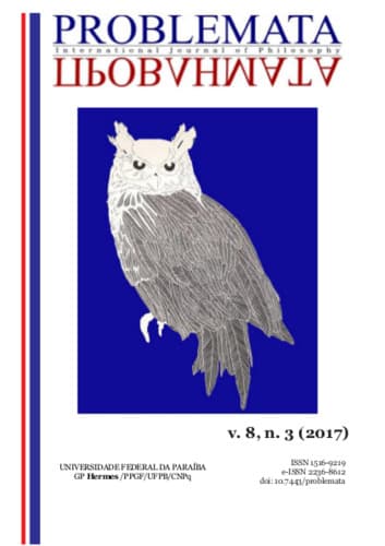 Problemata - Revista Internacional de Filosofia - v. 8 n. 3 (2017)